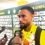 Footballeur en interview