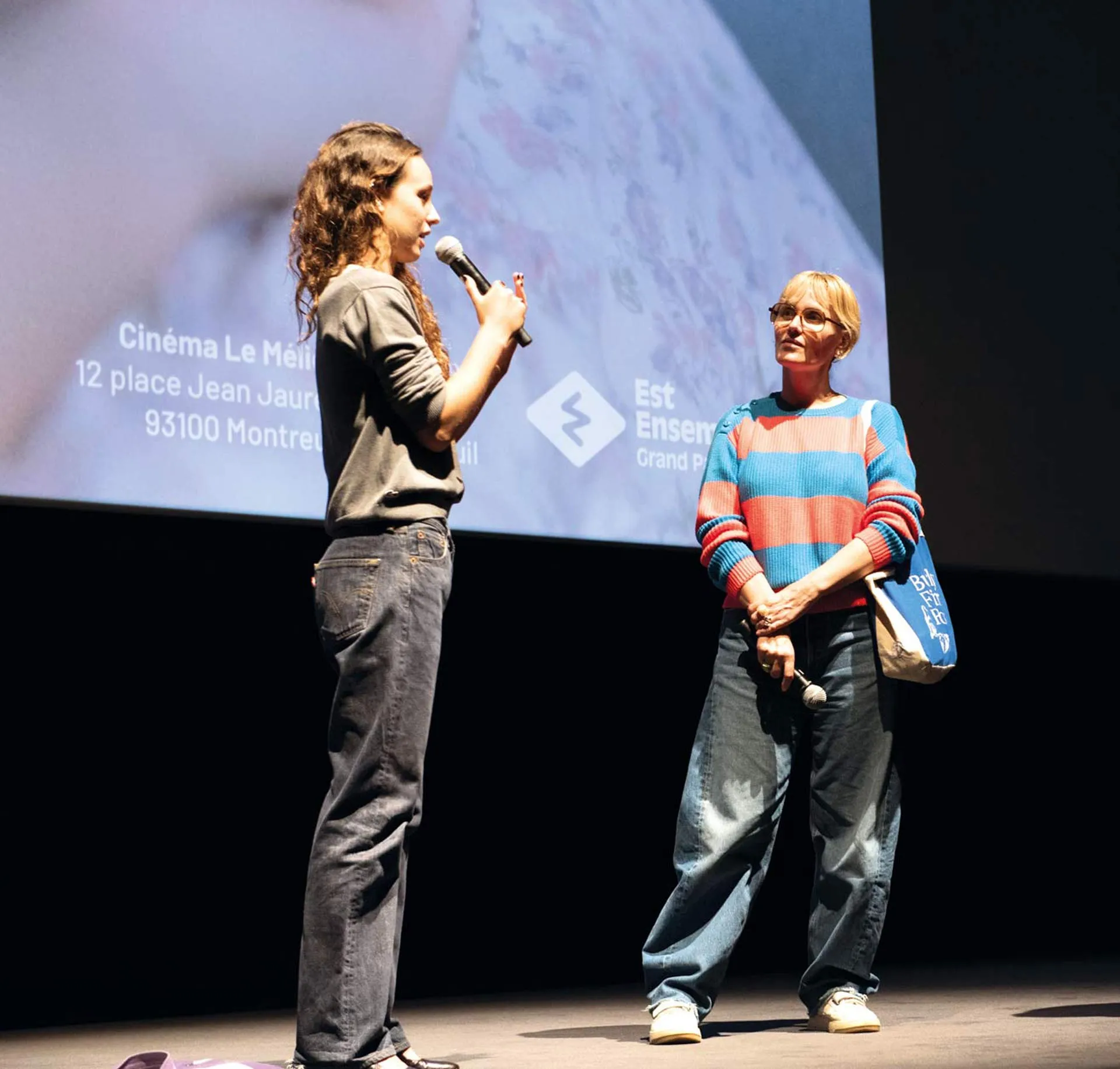 Tess Barthélémy évoque son rôle dans Mémoire de fille, sous les yeux  de la réalisatrice du film, sa mère, Judith Godrèche